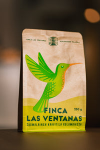 Finca Las Ventanas tilakahvi 250g papuina